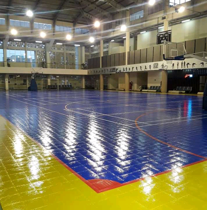 Jasa Pemasangan Lantai Interlock Lapangan Futsal Indoor Putra Adjie Sport