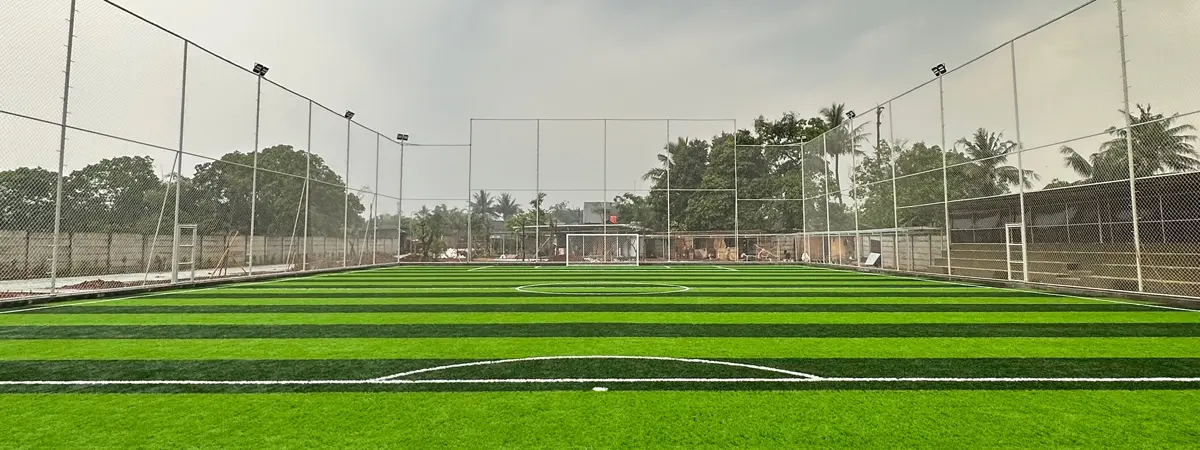 pembuatan lapangan mini soccer